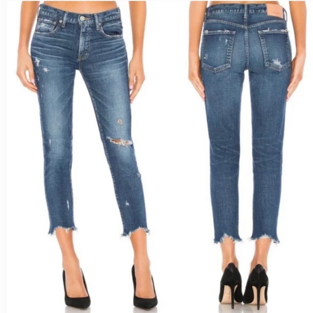 Moussy Vintage Glendale Skinny Jeans Size 28 - Picture 3 of 8